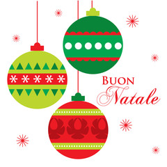 Italy christmas card