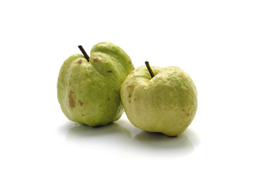 guava isolated on white background