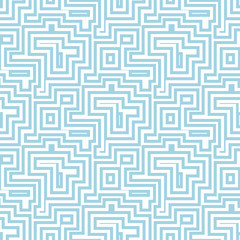 Geometric pattern for wallpapers. Blue and white seamless background