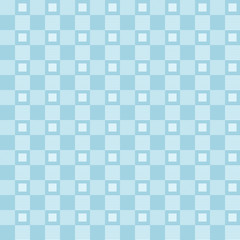 Blue and white geometric seamless pattern