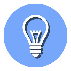Lamp - vector icon.