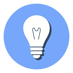 Lamp - vector icon.