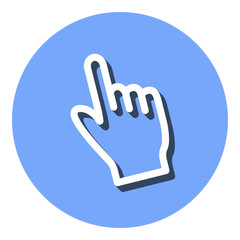 Hand - vector icon.