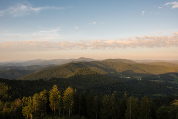 Hochblauen 1164,7 m south west part of black forest germany