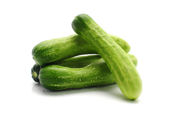 cucumber isolated on white background