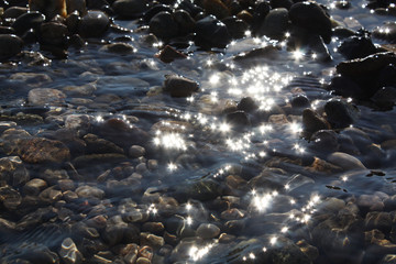 sparkling sea