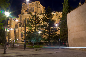 Naklejka premium church building Catholic typical of Northern Spain