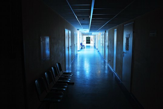 hospital at night