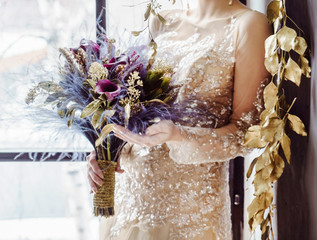 nice bridal with flowers