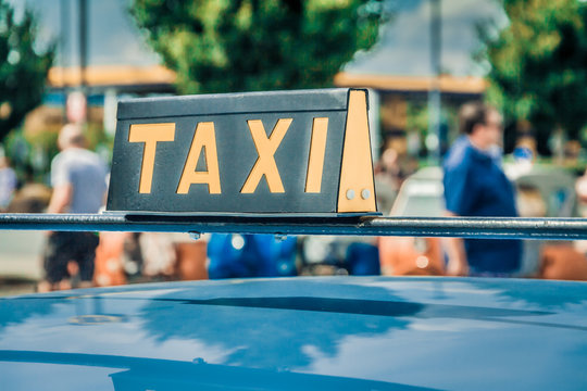 TAXI-Scild der DDR