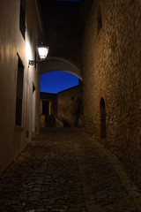 Spanish street in Castellar the la Frontera