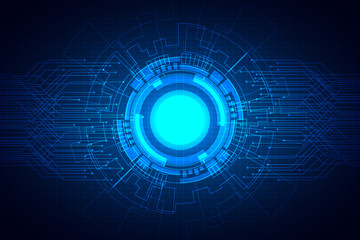 Abstract Technology Background