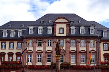 Fototapeta na wymiar Rathaus von HEIDELBERG ( Baden Württemberg )