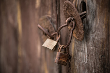 Rusty Door Lock