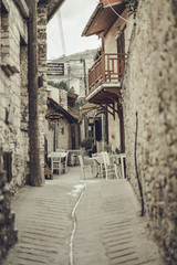 Old cypriot Village Street 