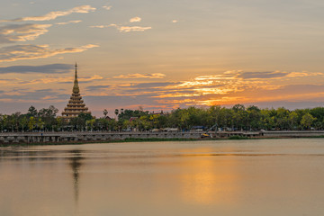 Fototapeta na wymiar Wat nong wang, Khon Kaen