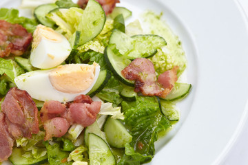 salad on the table