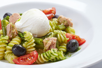 pasta with mozzarella