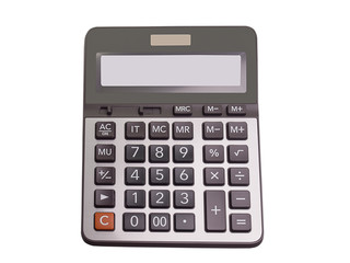 calculator. (clipping path)