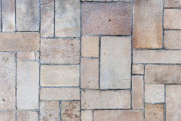 Background of stone wall texture photo