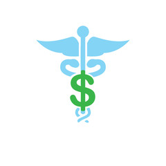 Healthcare costs and expenses showing concept of expensive health care
