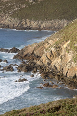 Fototapeta na wymiar Estrunfo Point; Costa de la Muerte; Galicia
