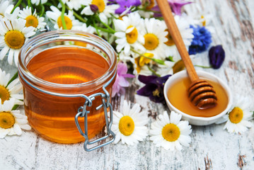 Honey and wild flowers