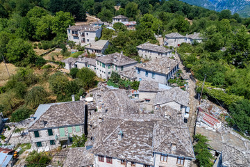 Obraz premium Dilofo of Zagorochoria, Epirus, Western Greece
