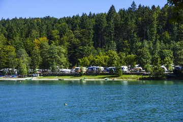Fototapeta na wymiar Walchensee lake, Bavaria