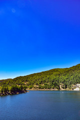 Obraz premium Lake of the Aspromonte south italy