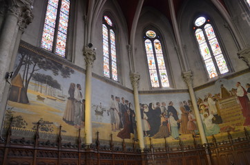 Int&eacute;rieur Basilique Notre Dame &agrave; Arcachon