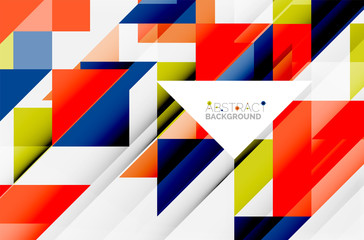 Triangle pattern design background