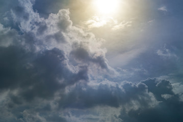 Obraz premium Sky background pattern