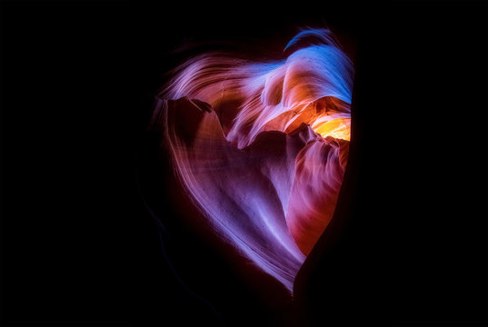 Heart In Antelope Canyon, US