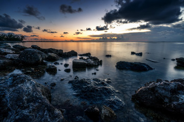 Sunset over the Ocean