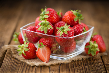 Portion of Strawberries