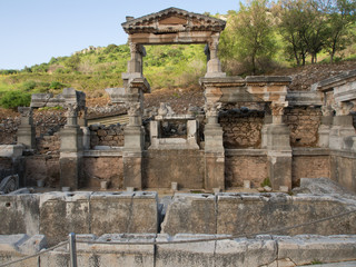 Fototapeta na wymiar Ancient Ephesus archeological site