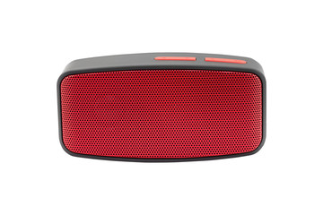 bluetooth speaker isolated on white background