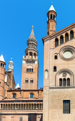 Fototapeta na wymiar The architectures of Cremona