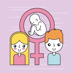 Healthy pregnancy pictures icon vector illustration design graphic