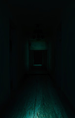 horror dark room