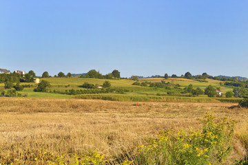 Fototapeta na wymiar Paesaggio di campagna.