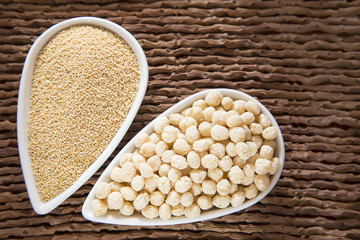 Quinoa pop and amaranth cereals
