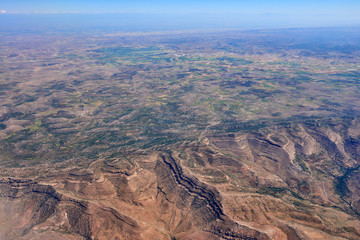 Landscape from above, Midyat Turkey