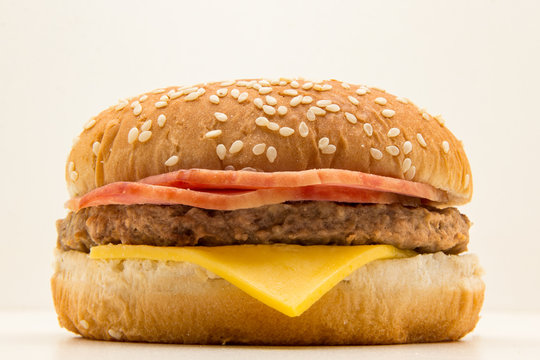 Sanduiche xbacon de hamburger