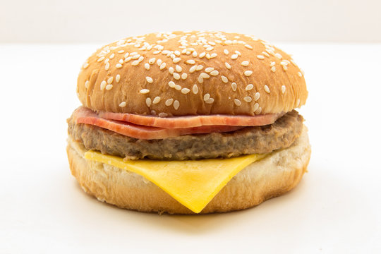 Sanduiche xbacon de hamburger