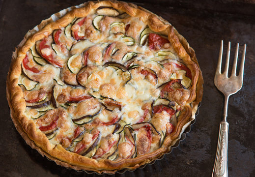Ratatouille tart 