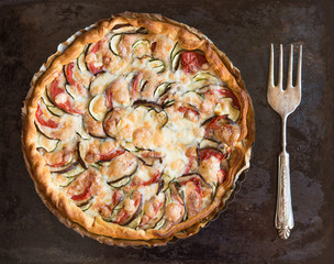 Ratatouille tart 