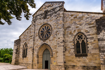 Fototapeta na wymiar Église d'Auvillar en Tarn-et-Garonne, Occitanie en France