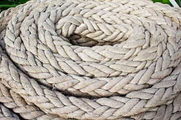 Ship's rope background texture